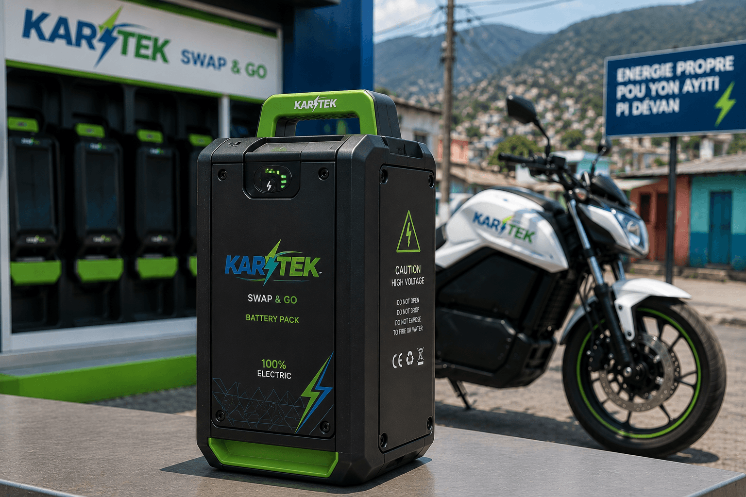 KARITEK intelligent battery system